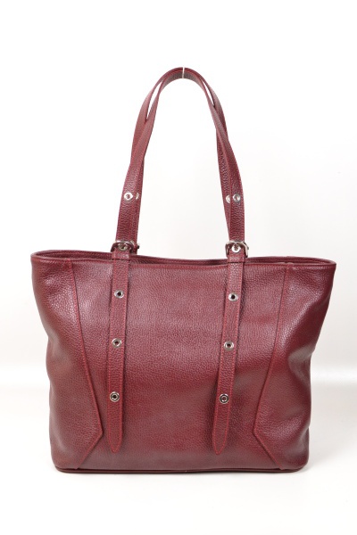 dámská kožená kabelka - model 3877